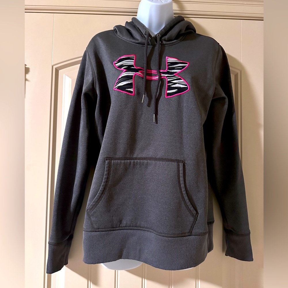 Under Armour Women’s Storm Hoodie ColdGear Color Gray Size M